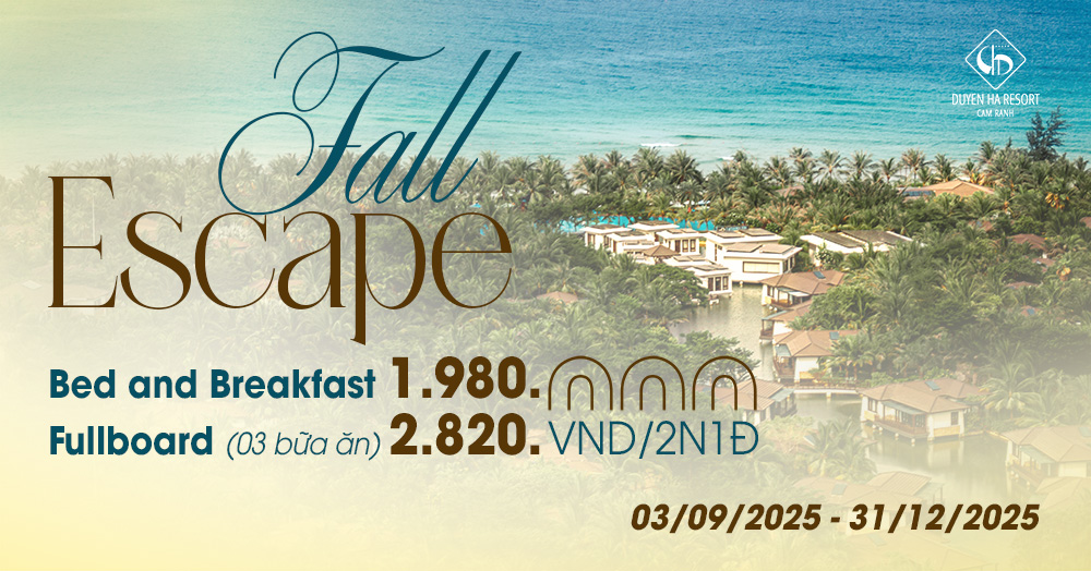 FALL ESCAPE – NGHỈ DƯỠNG MÙA THU TRỌN VẸN