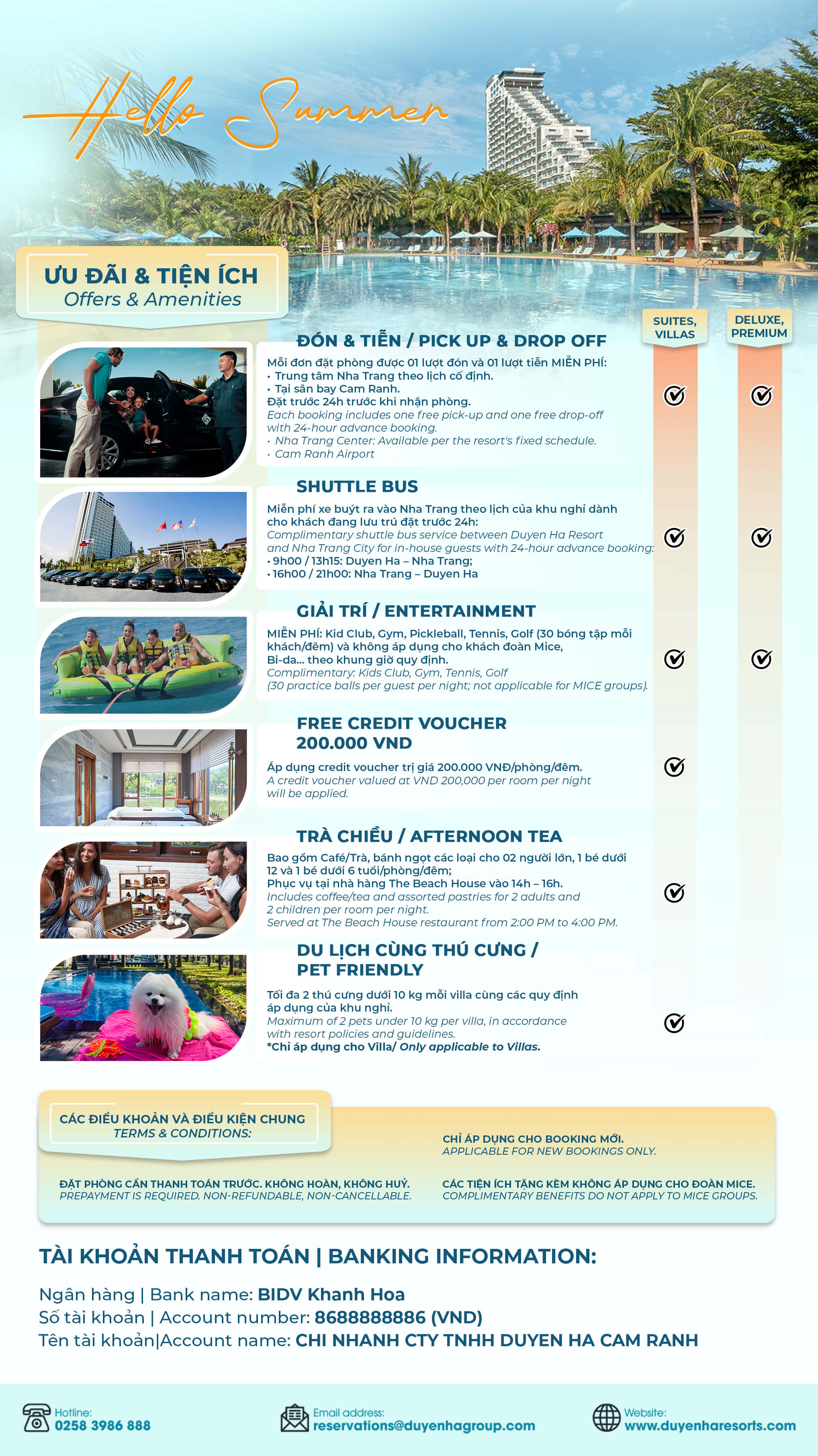 The Sun-Kissed Beach 2026 Amenities